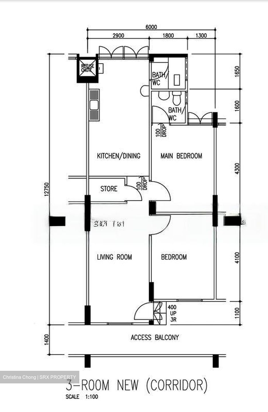 Blk 220 Tampines Street 24 (Tampines), HDB 3 Rooms #473898361